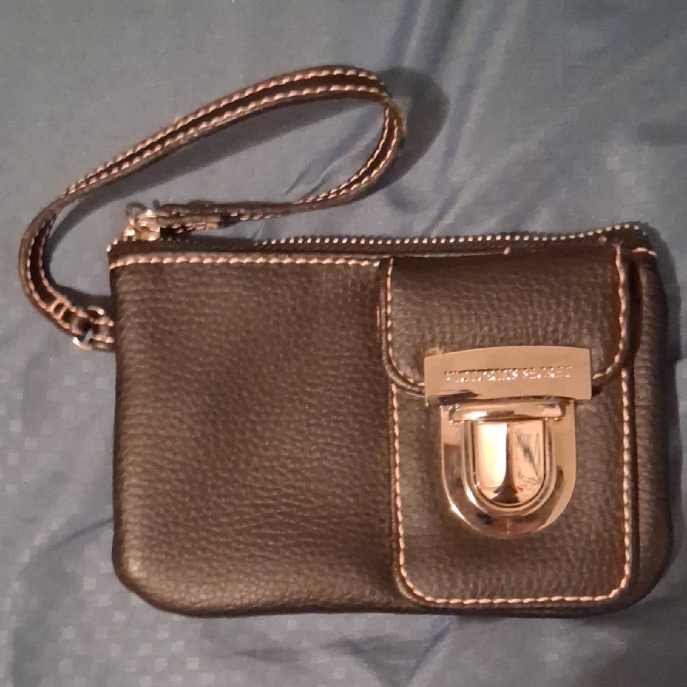 Victorias Secret Black Wristlet.